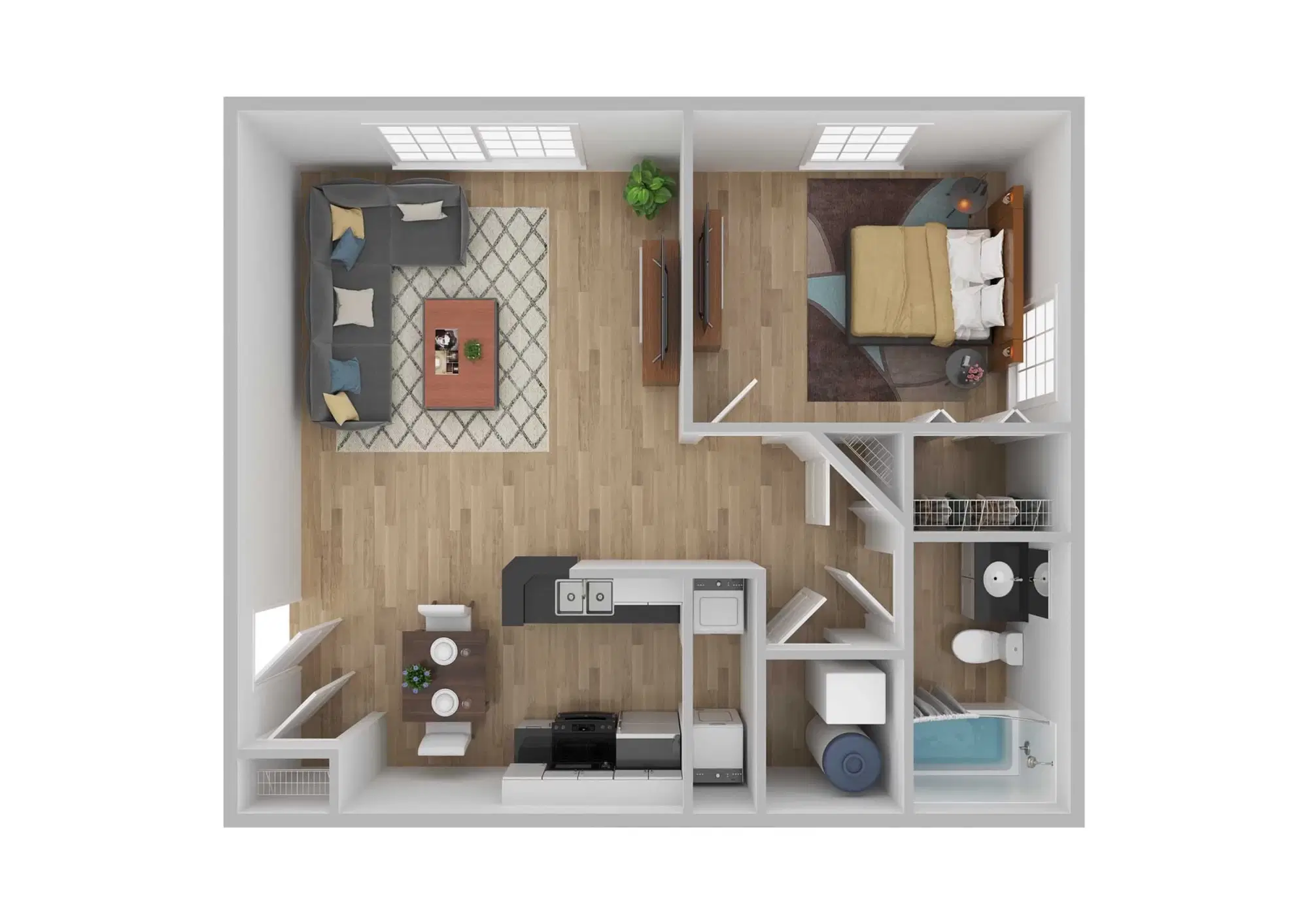Enclave at Albany Park, Westerville – 1 Bedroom