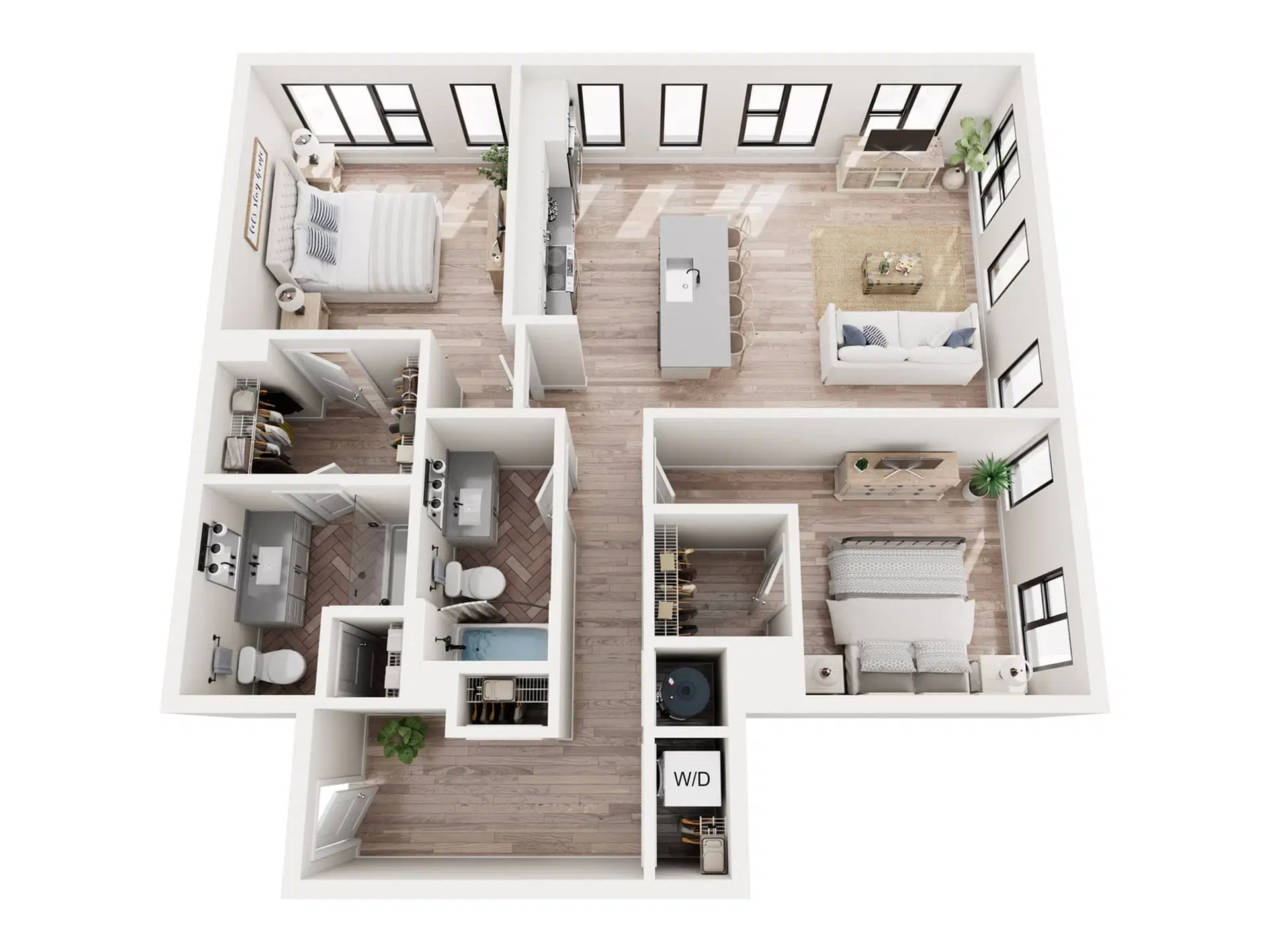 Jaeger Square, Columbus – 2 Bed 2 Bath | Victoria