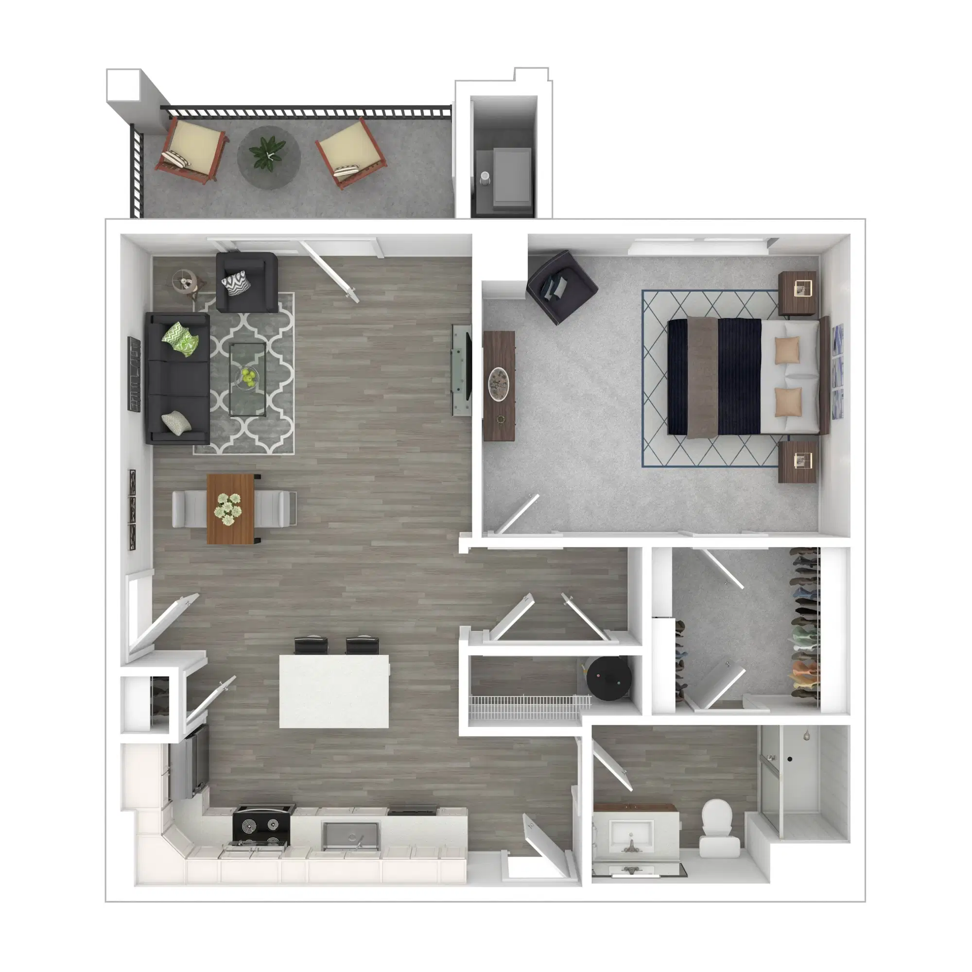 The Reserve of Sugarcreek, Dayton – 1 Bed 1 Bath | Sunrise with Den