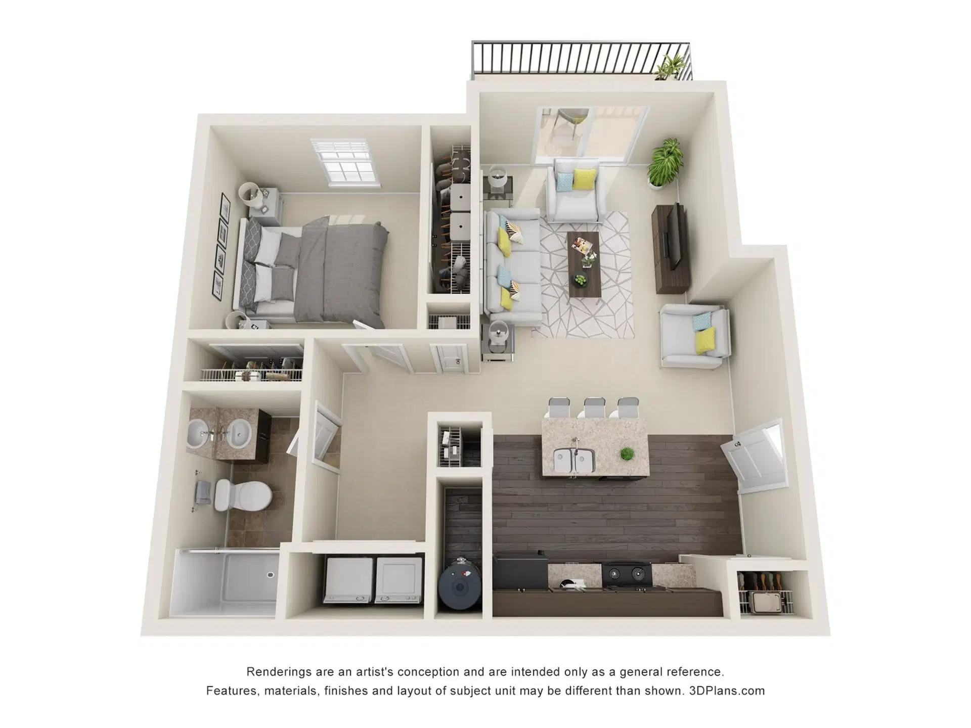 The Stratton, Columbus – 1 Bed 1 Bath