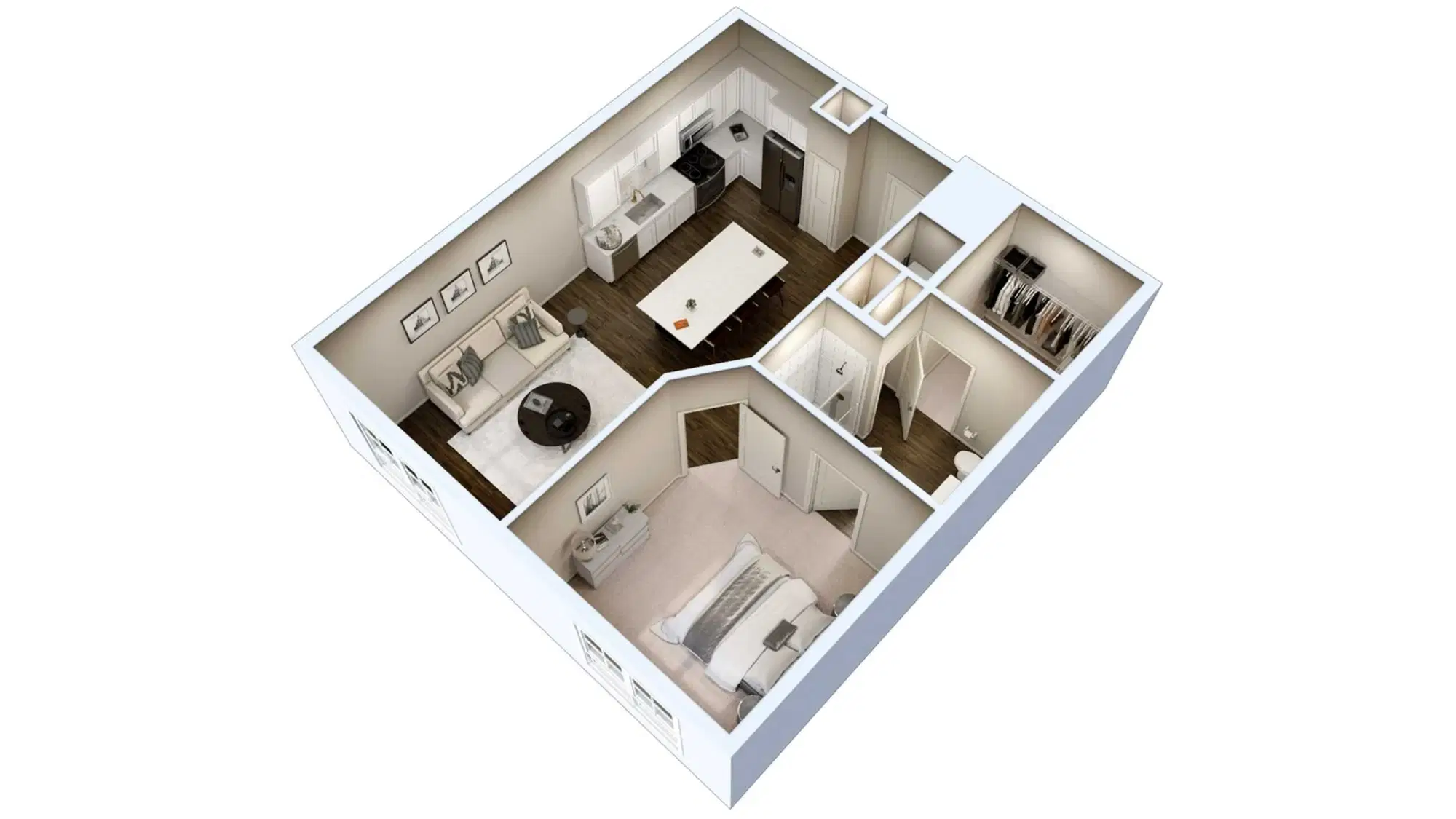 The Essex, Columbus – 1 Bed 1 Bath | F