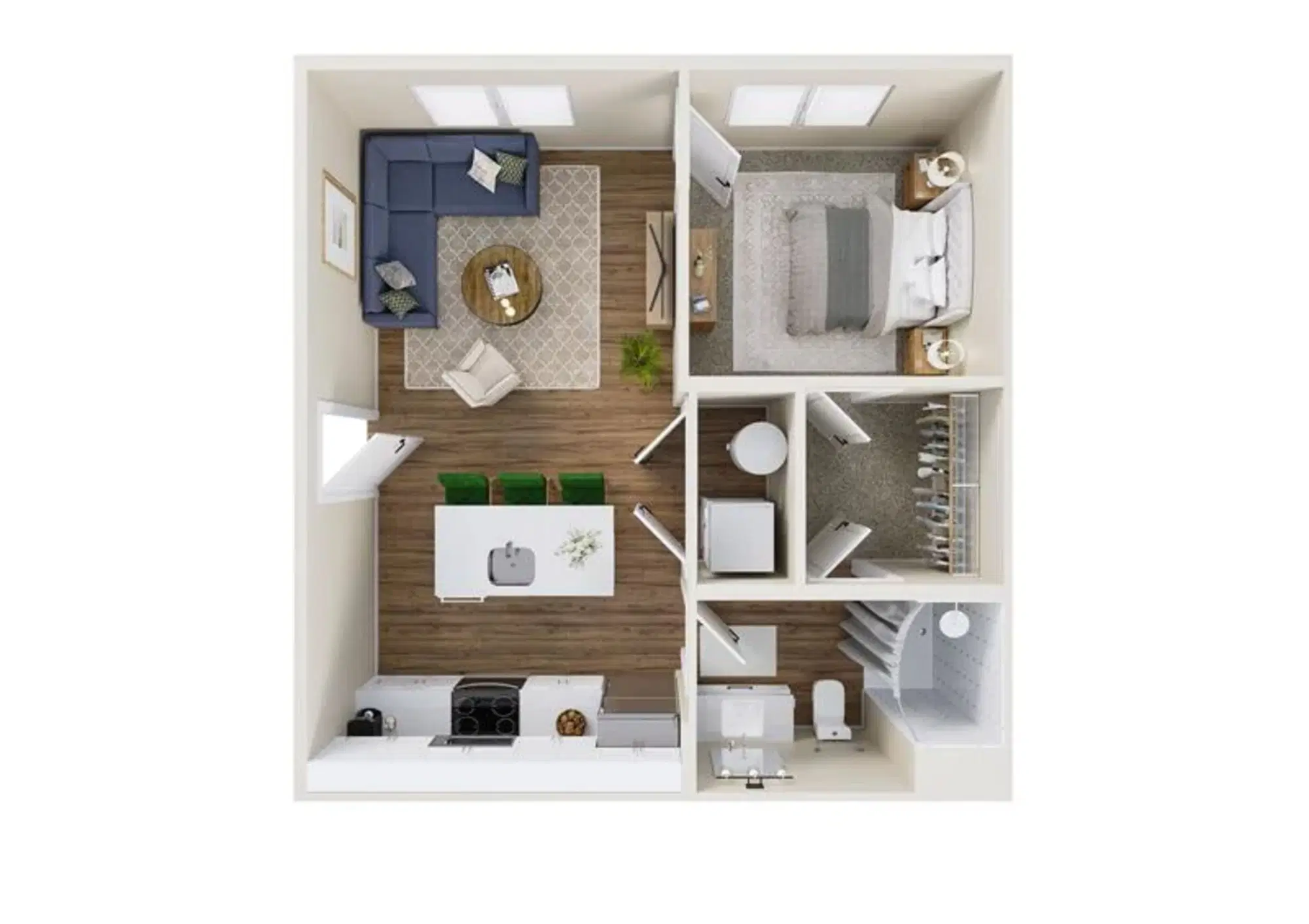 Trailhead Vista, Newark – Room in 1 Bedroom 1 Bathroom | The Grove