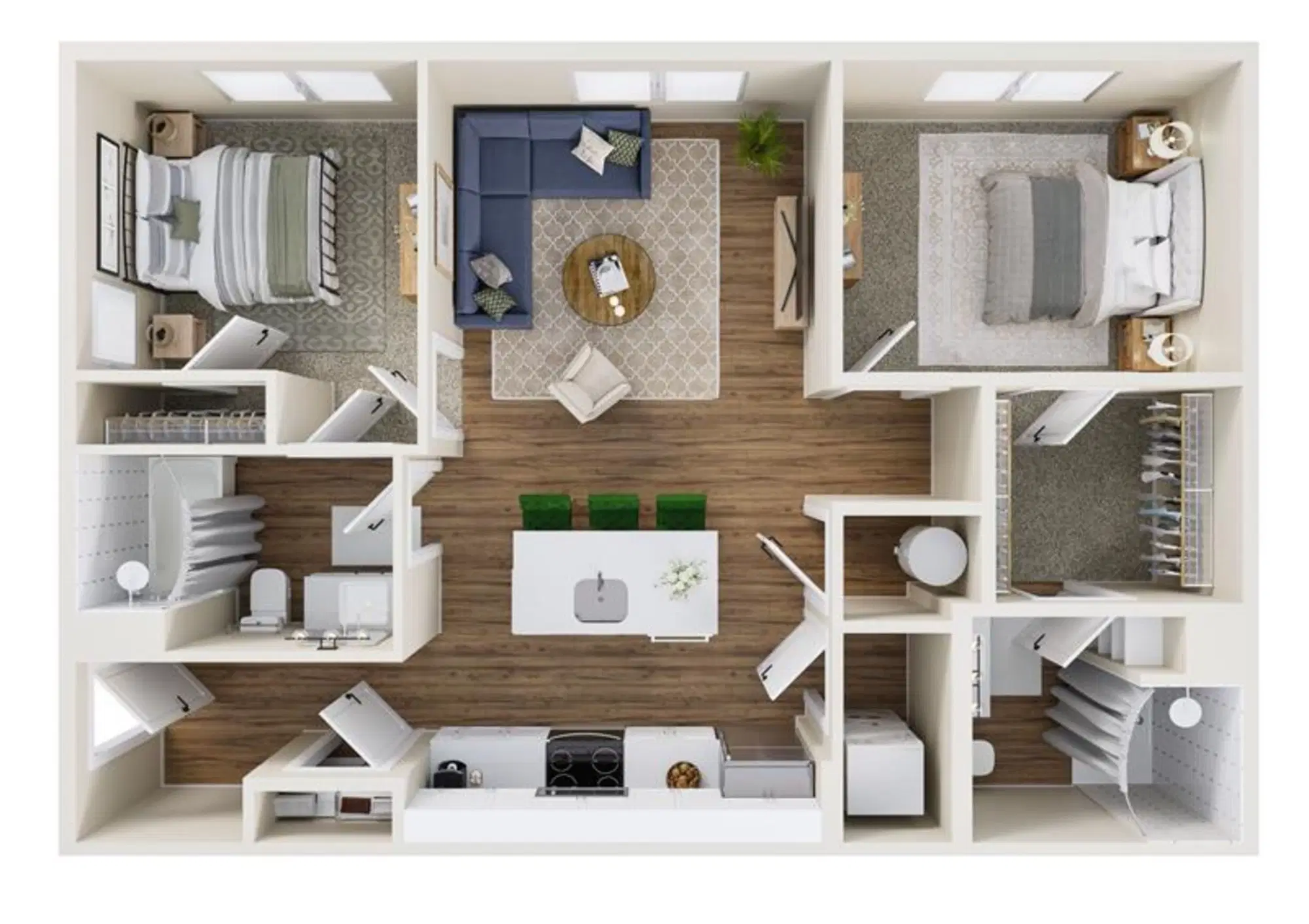 Trailhead Vista, Newark – Room in 2 Bedroom 2 Bathroom | The Thornwood