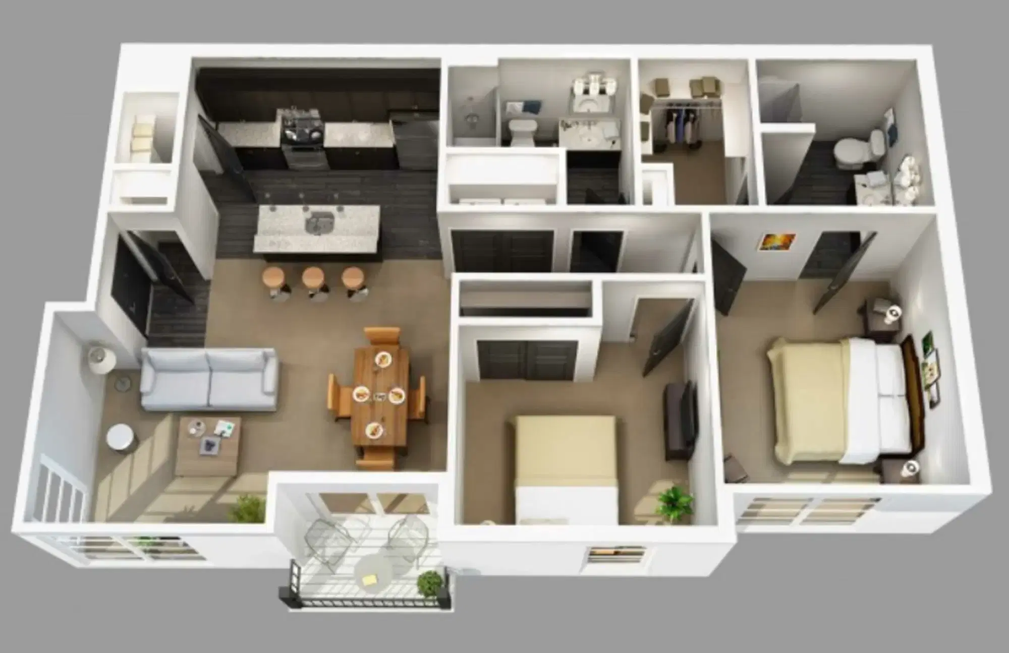 Trotters Park, Columbus – Room in 2 Bedroom 2 Bathroom