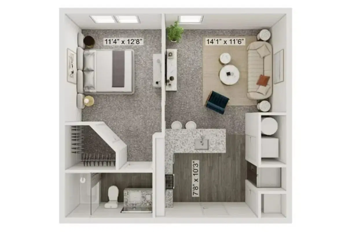 The Kingston, Upper Arlington – 1 Bed 1 Bath | The Dayton