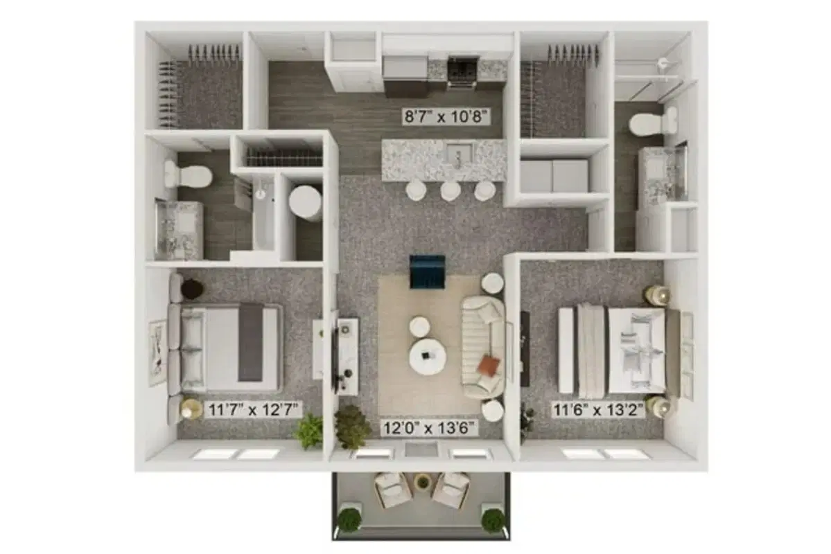 The Kingston, Upper Arlington – 2 Bed 2 Bath | The Holt