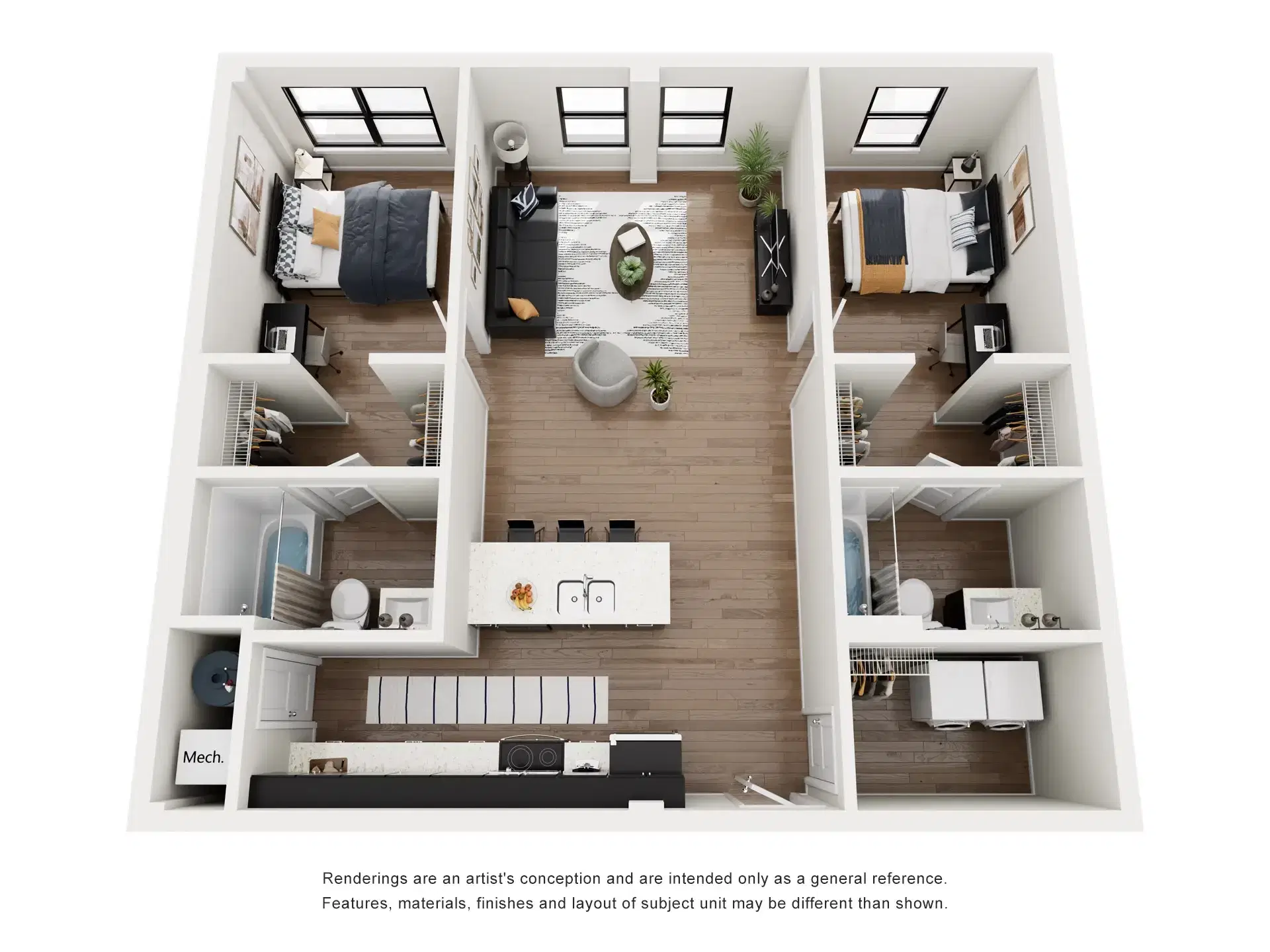 The Marshall Valley, Bethlehem – Room in 2 Bedroom 2 Bathroom | B1