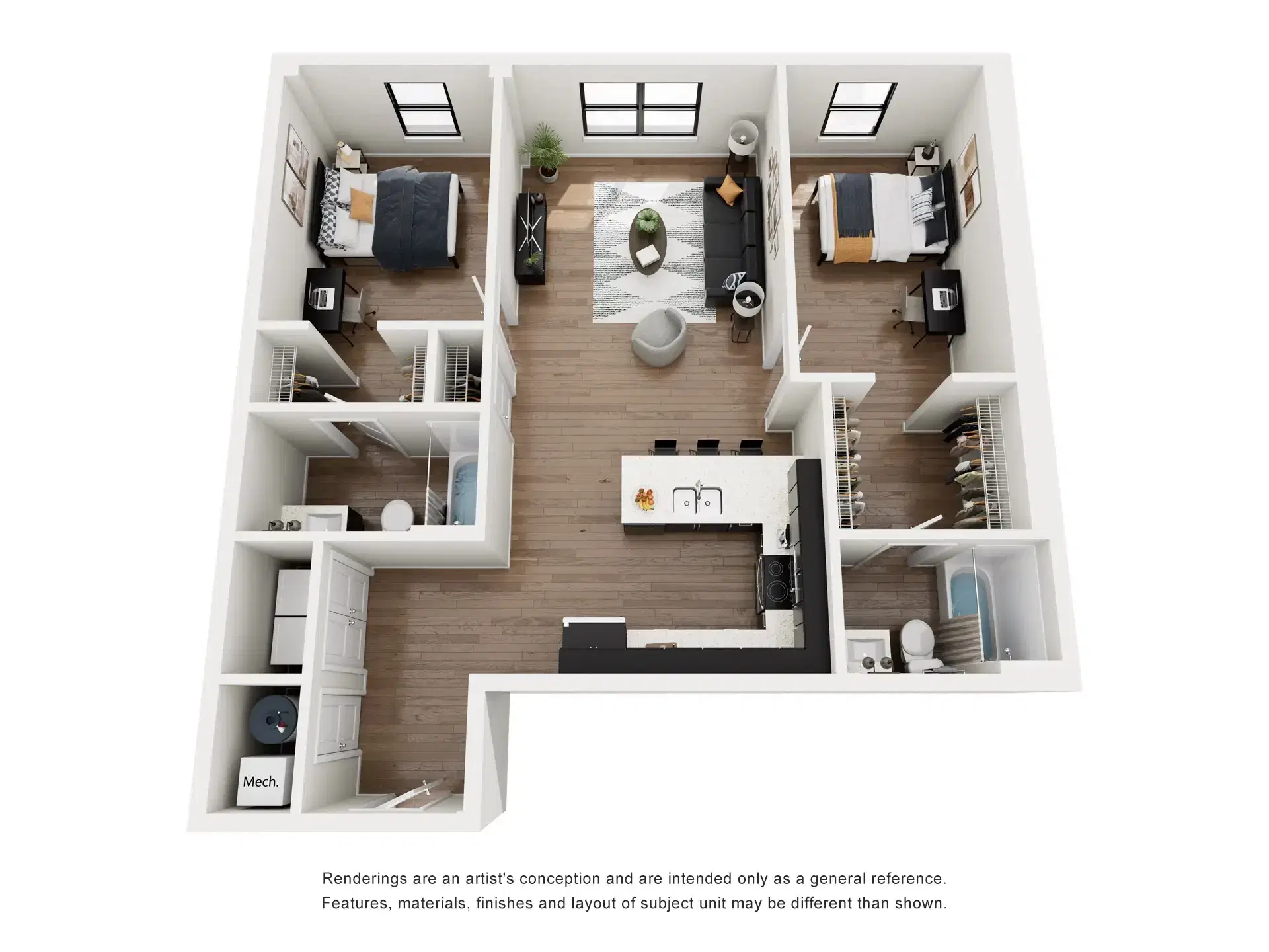 The Marshall Valley, Bethlehem – Room in 2 Bedroom 2 Bathroom | B4