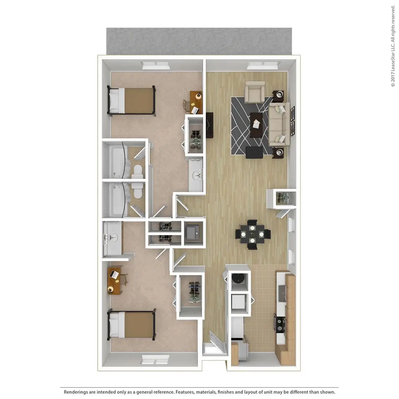 Campus Court Lexington, Lexington – 1 Bed, 1 Bath Garden Classic Renovated