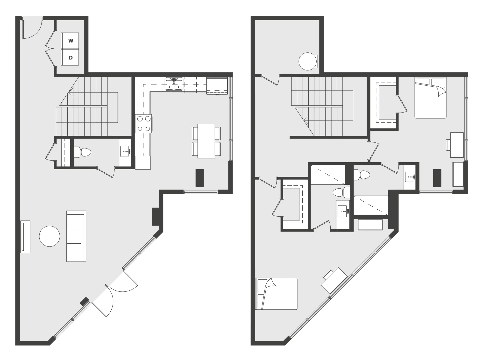 Northpoint Crossing, College Station – 2 Bedroom 2.5 Bathroom