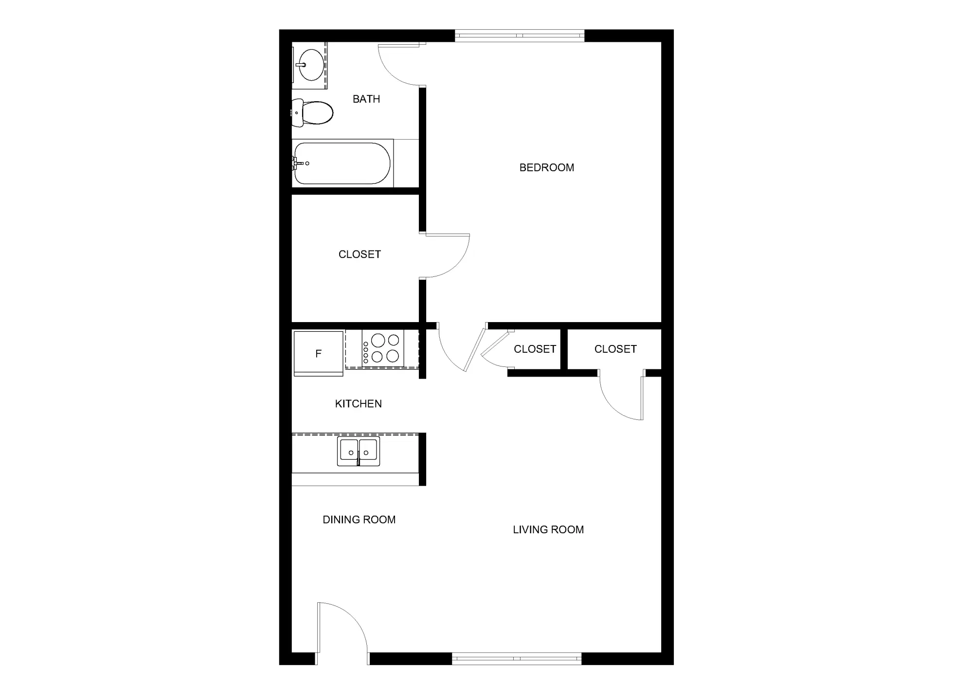 University Place, Denton – 1 Bedroom 1 Bathroom | A1