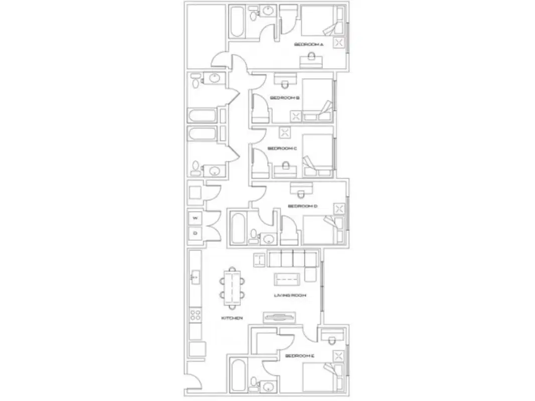 Apex, College Station – Room in a 5 Bed 5 Bath | The Hounslow