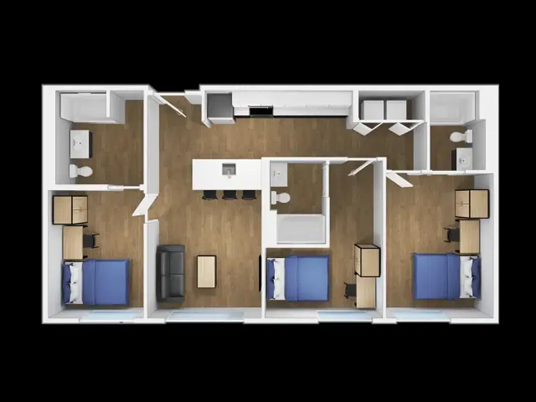 Echo 1055, Las Vegas – 3 Bed 3 Bath | C1