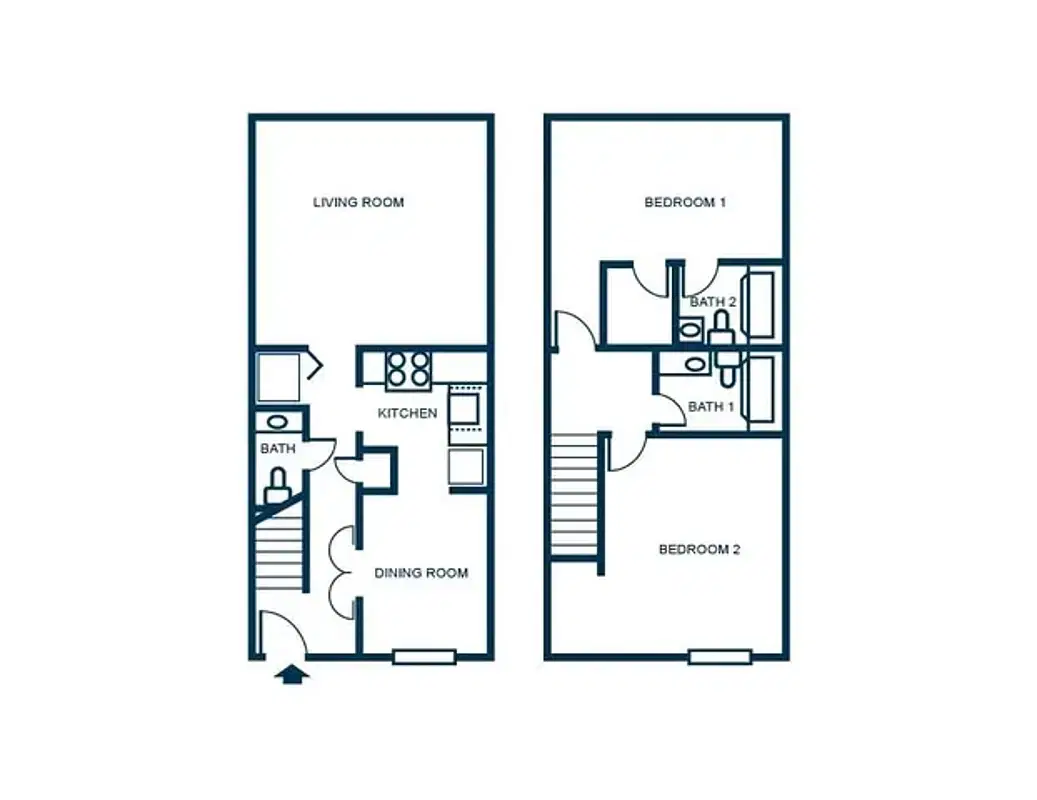 Launch, West Lafayette – 2 Bed 2 Bath | 2TH