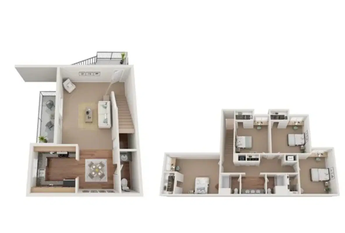 Duck's Village, Eugene – Room in a 4 Bed 2.5 Bath | W/D
