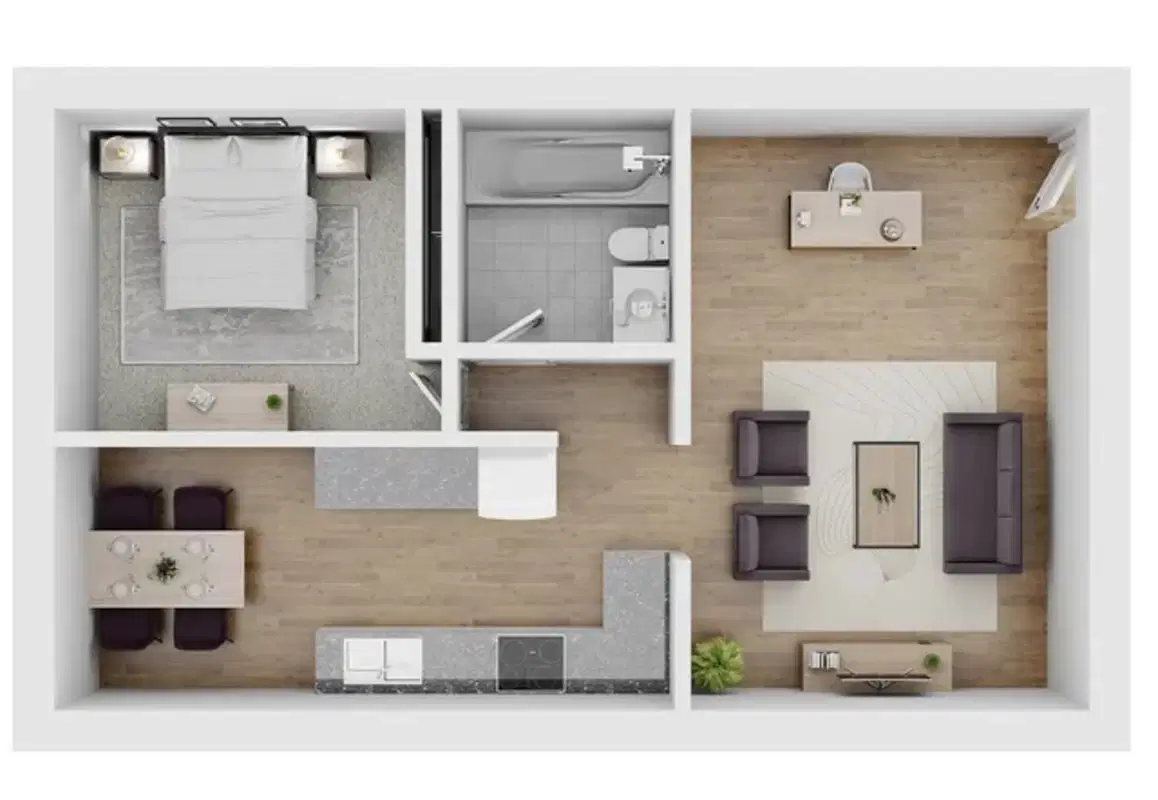 The Vicinity, Corvallis – Room in a 1 Bed 1 Bath | 1.C