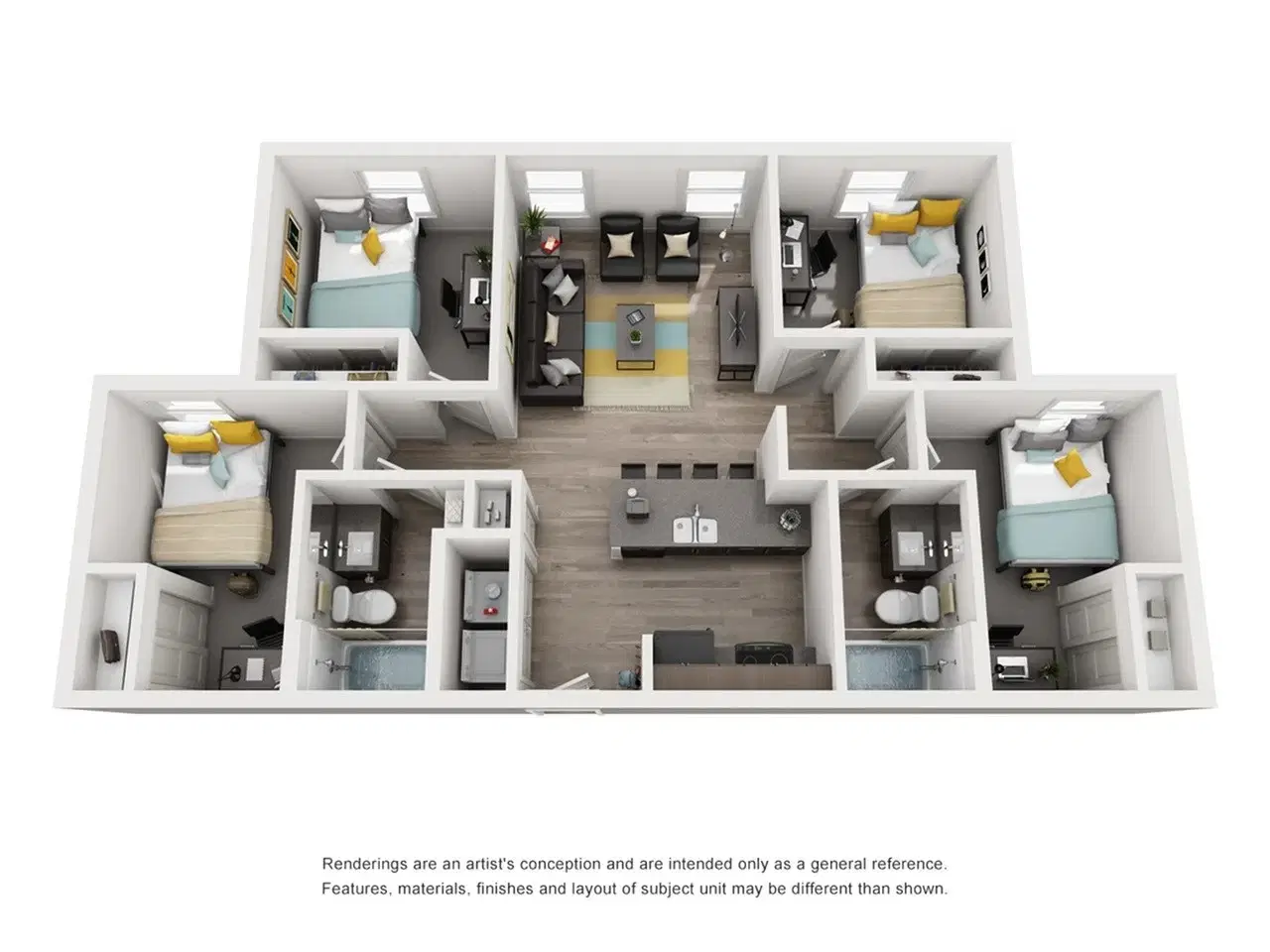 ROAM Student Living, Missoula – Room in a 4 Bedroom 2 Bathroom | The Seeley