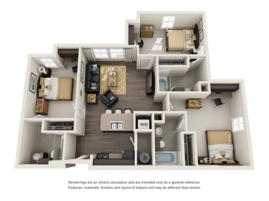Terra, College Park – 3 Bed 3 Bath | McKeldin