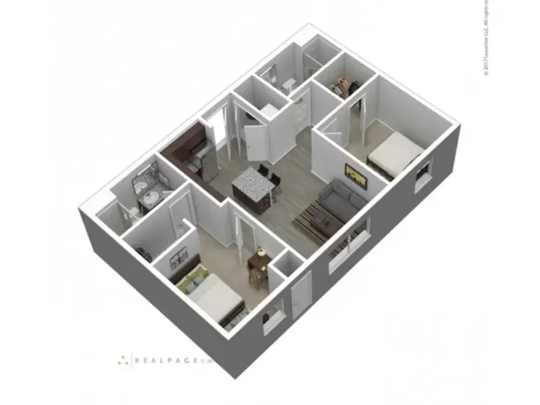 345 Flats, Kent – Room in a 2 Bed 2 Bath | 2x2