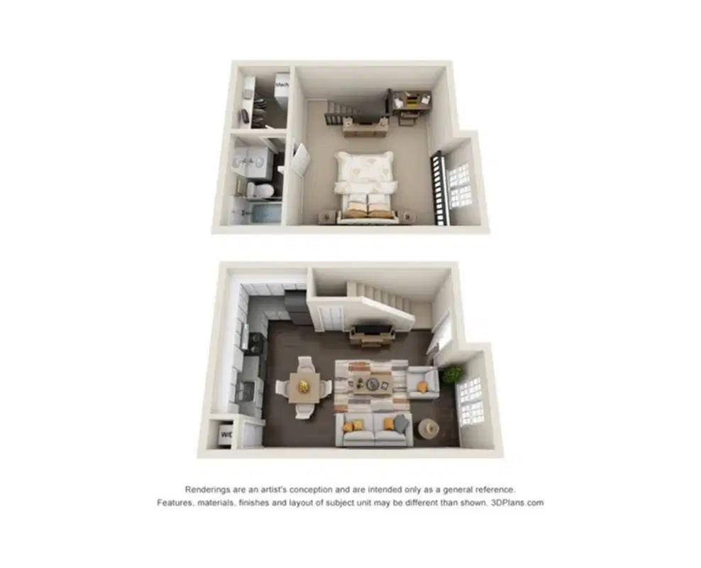 Oakbrook, Baton Rouge – 1 Bed 1 Bath | Willow