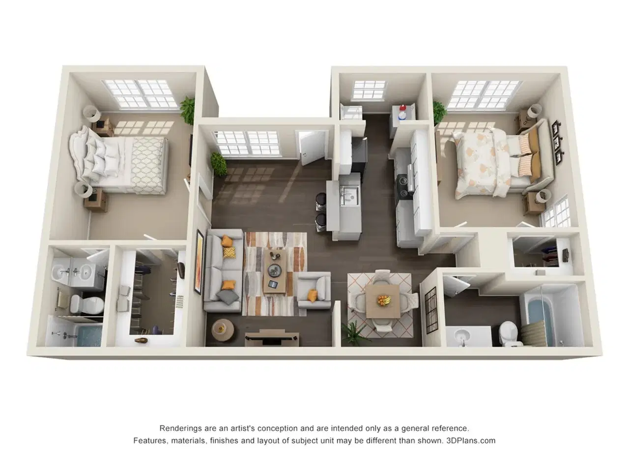 Oakbrook, Baton Rouge – Room in a 2 Bed 2 Bath | Magnolia
