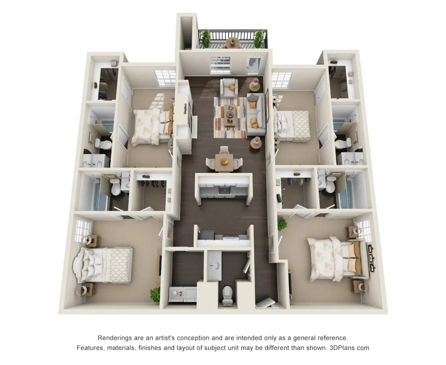 Oakbrook, Baton Rouge – Room in a 4 Bed 4.5 Bath | Drake Elm