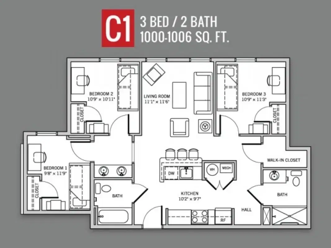 Cp Cincy, Cincinnati – Room in a 3 Bed 2 Bath | Ludlow