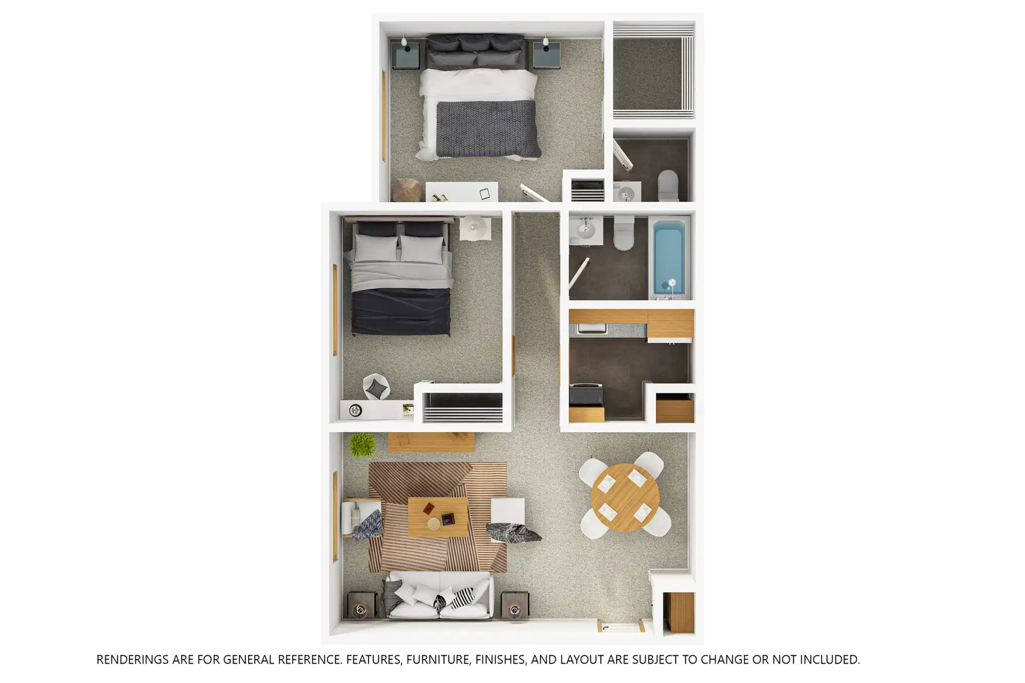 The Grove at Mankato, Mankato – Room in 2 Bedroom 1.5 Bathroom | B2B