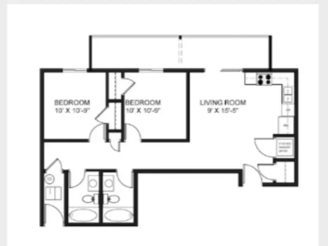 The Grove at Mankato, Mankato – Room in 2 Bedroom 2 Bathroom | PB4