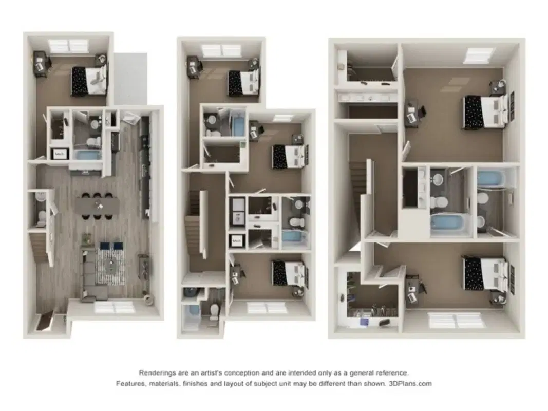 Yugo Pavilion, Kennesaw – Room in a 6 Bed 6.5 Bath | Talmadge-5x5.5