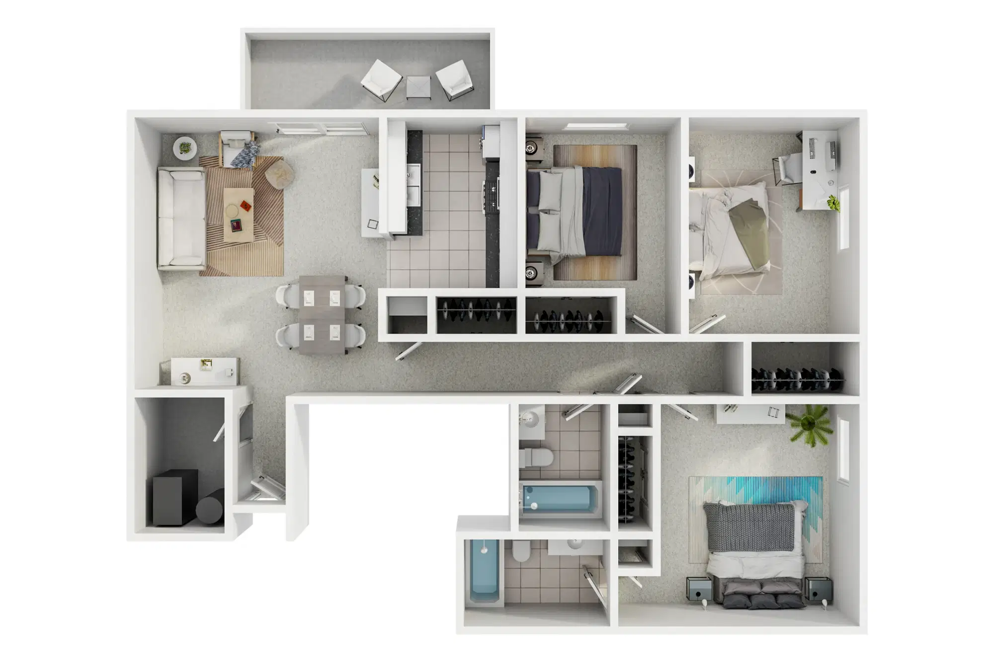 The Grove at Mankato, Mankato – Room in 3 Bedroom 2 Bathroom | SC3