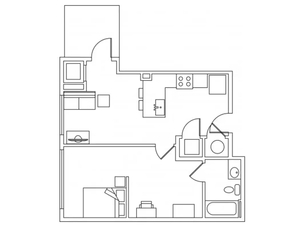 The Standard Atlanta, Atlanta – 1 Bed 1 Bath | Arden