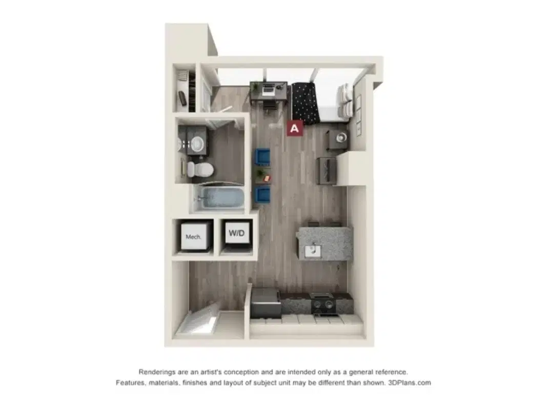 The Mark Atlanta, Atlanta – Studio | The Springlake 1x1
