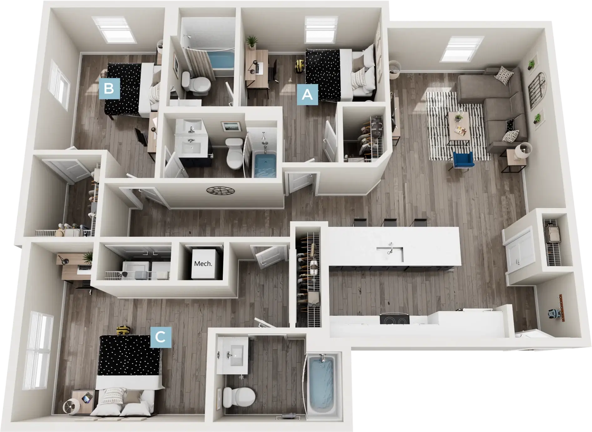 Standard Four Corners, Mansifeld – 3 Bed 3 Bath | Camellia II