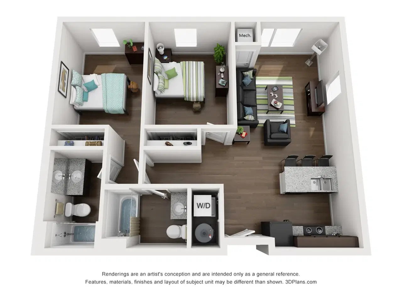 The Arrow, Minneapolis – Room in 2 Bedroom 2 Bathroom | 2.2S-Furnished