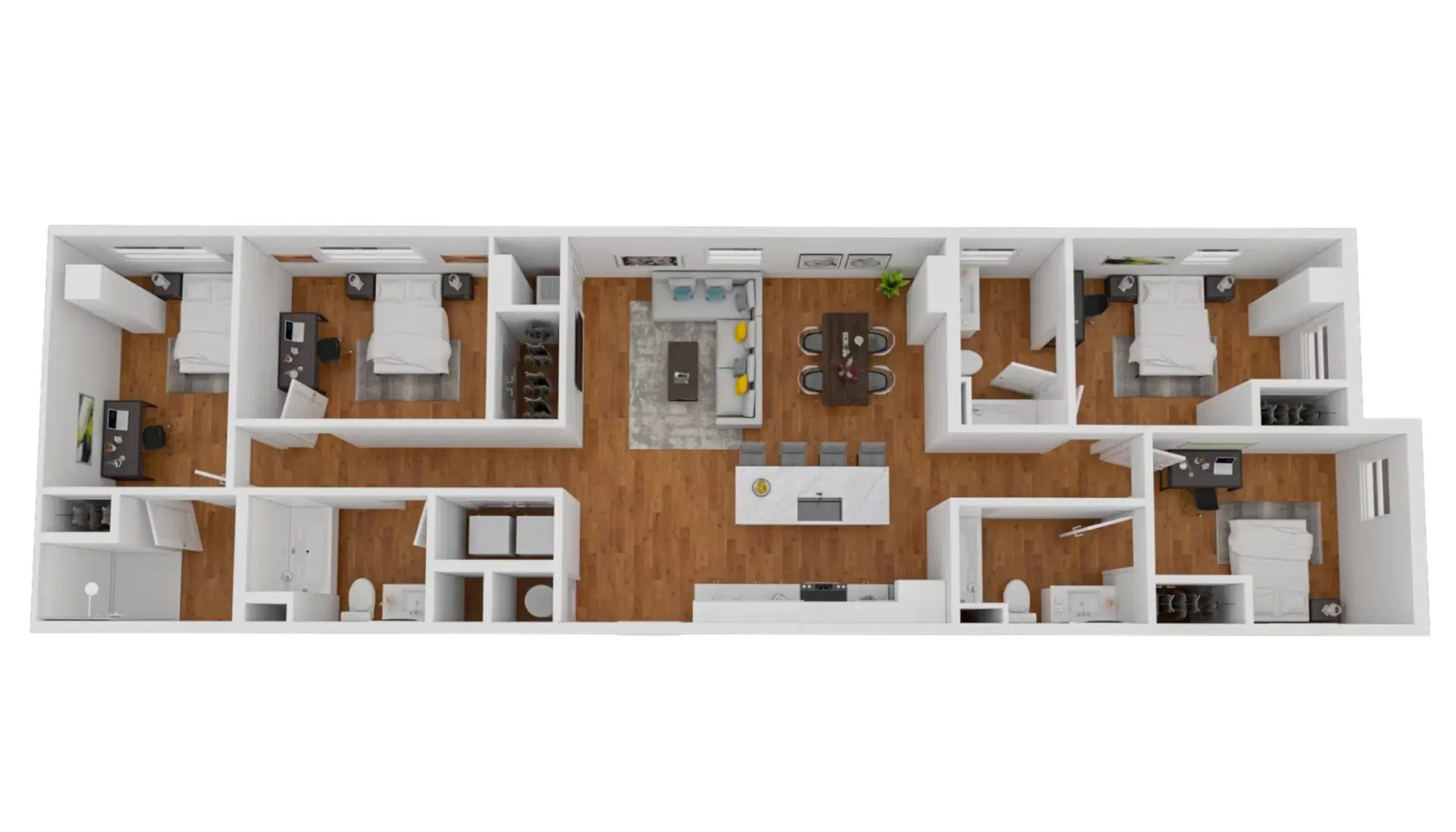 The Ross, Salisbury – Room in 4 Bedroom 4 Bathroom | D1