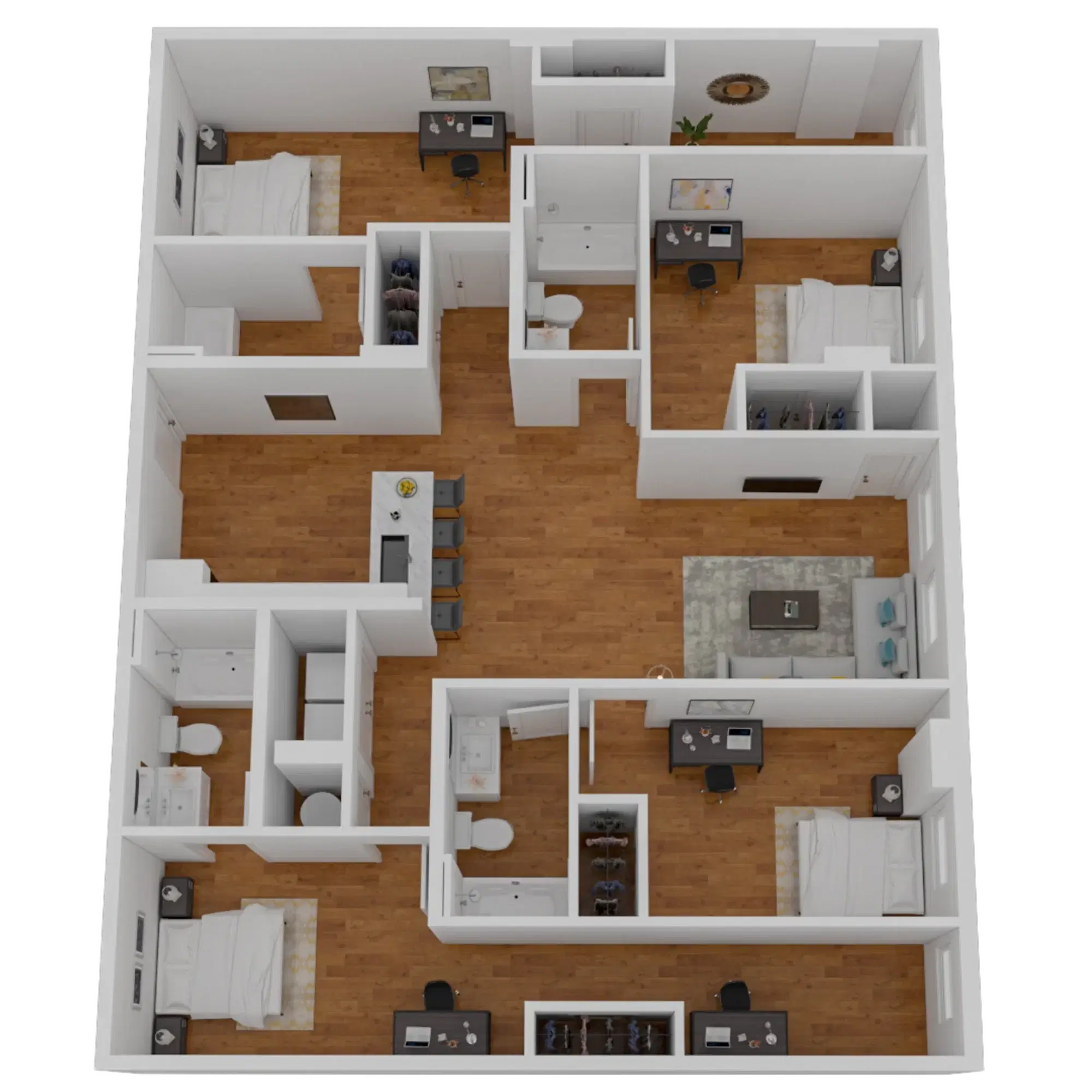 The Ross, Salisbury – Room in 4 Bedroom 4 Bathroom | D4