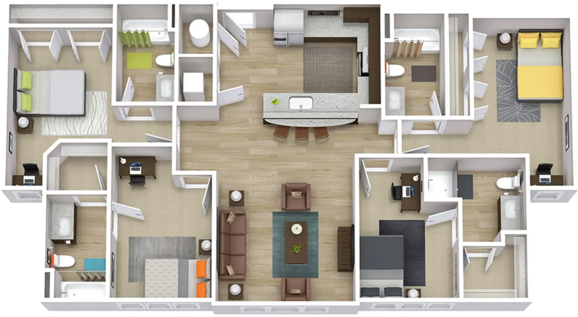 The Indy, Marietta – 4 Bedroom 4 Bathroom