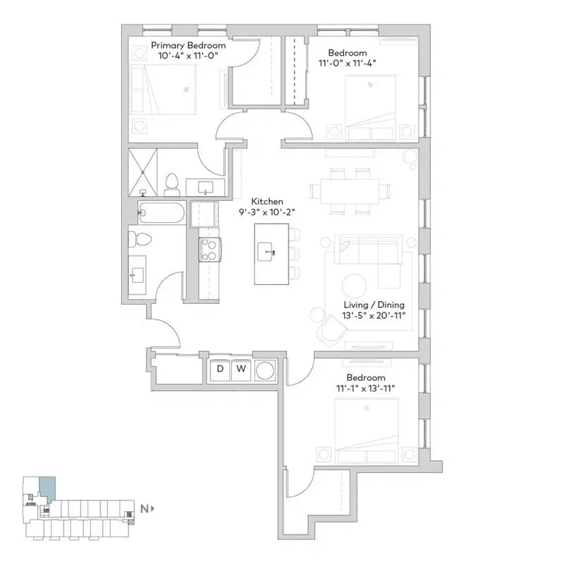 520 East, Kansas – 3 Bed 3 Bath