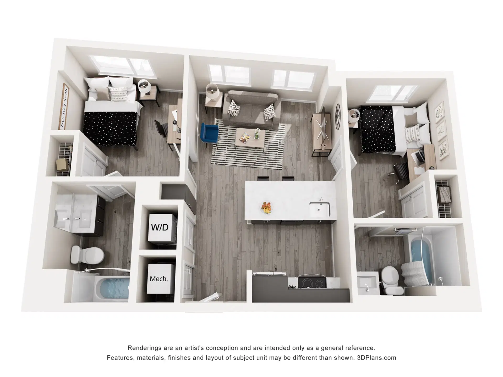 The Standard Los Angeles, Los Angeles – Room in 2 Bedroom 2 Bathroom | Brookhaven