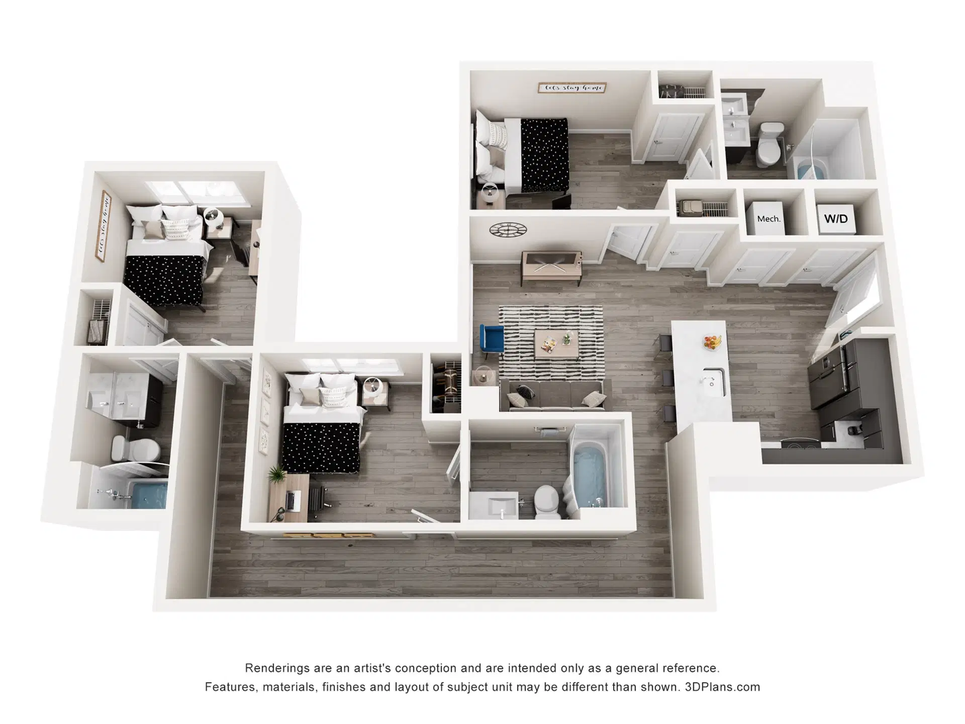The Standard Los Angeles, Los Angeles – Room in 3 Bedroom 3 Bathroom | Chester