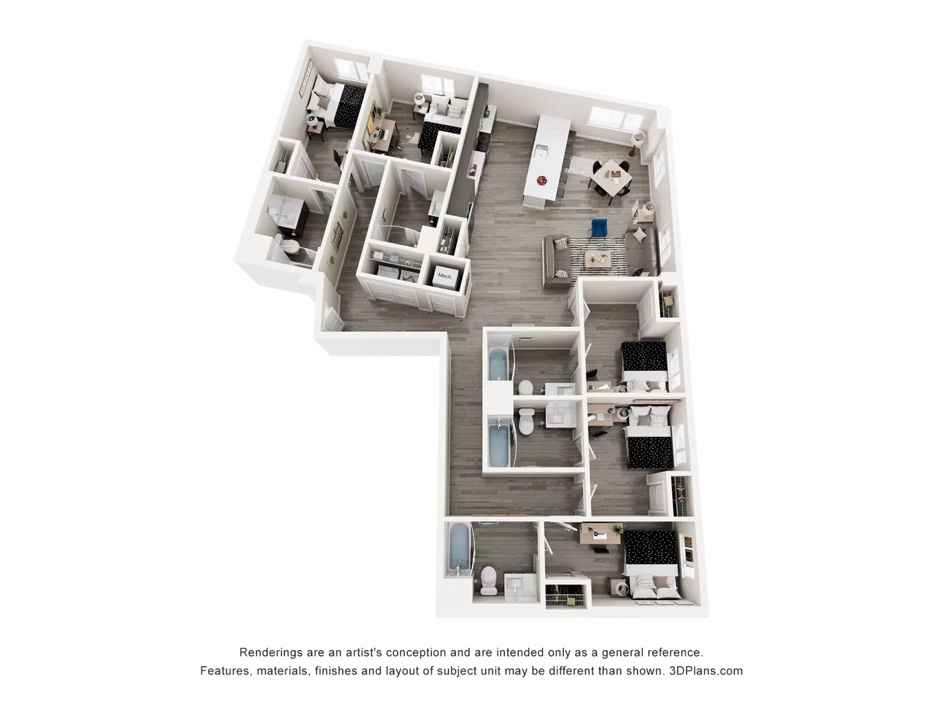 The Standard Los Angeles, Los Angeles – Room in 5 Bedroom 5 Bathroom | Edgewood