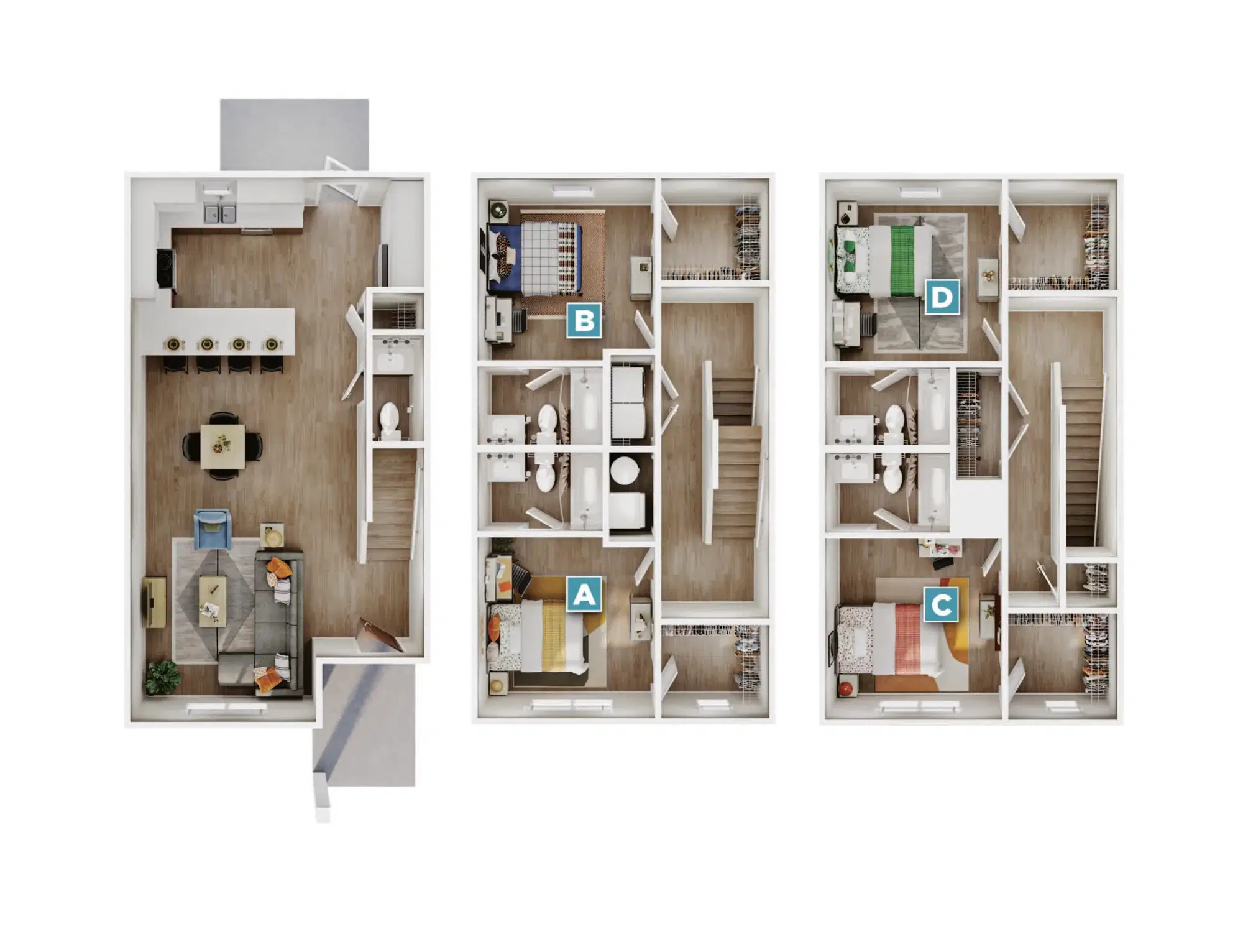 Narrative at Columbia, Columbia – Room in a 4 Bedroom 4.5 Bathroom - Cloverhurst
