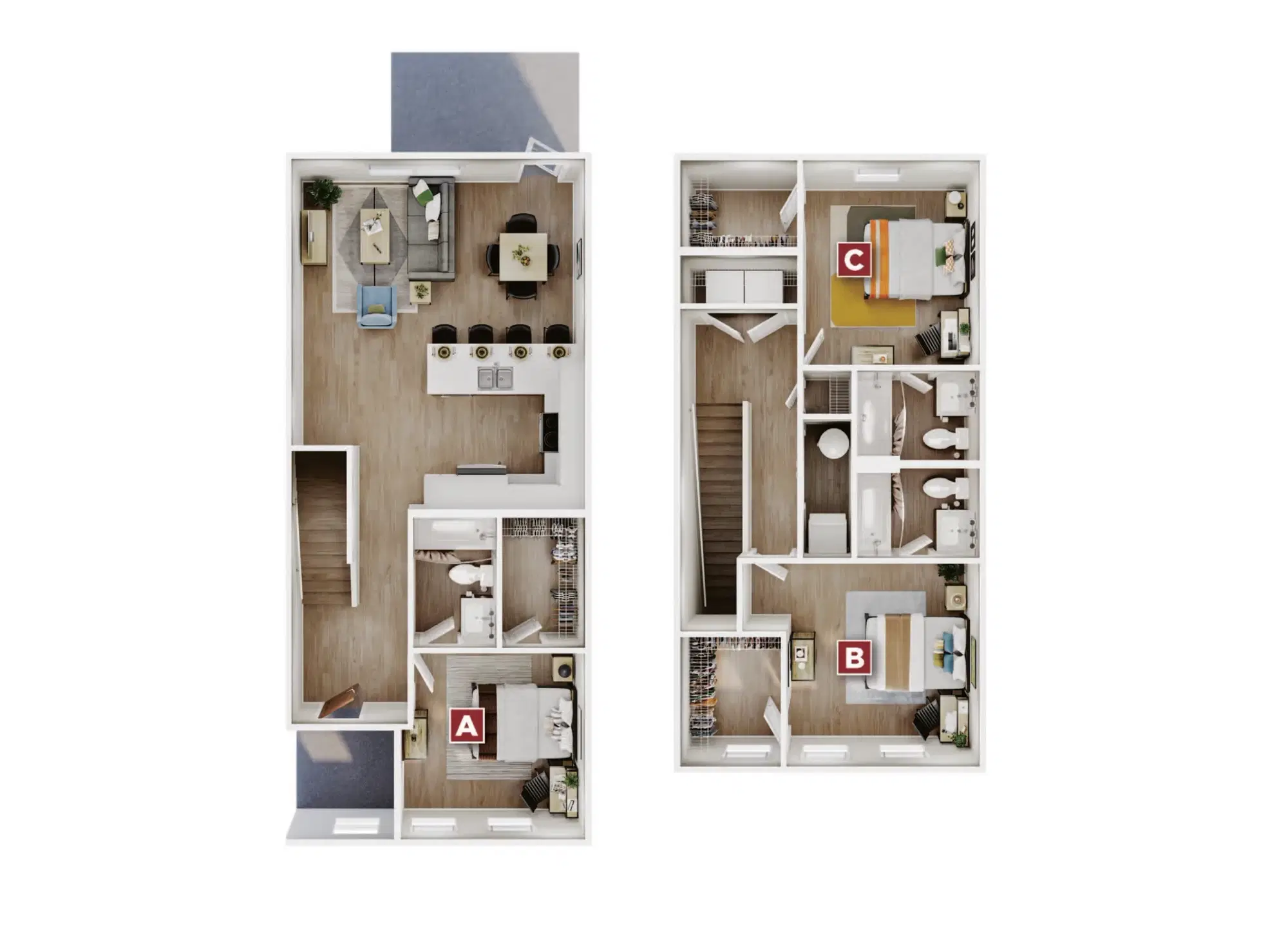Narrative at Columbia, Columbia – Room in a 3 Bedroom 3 Bathroom - Milledge A