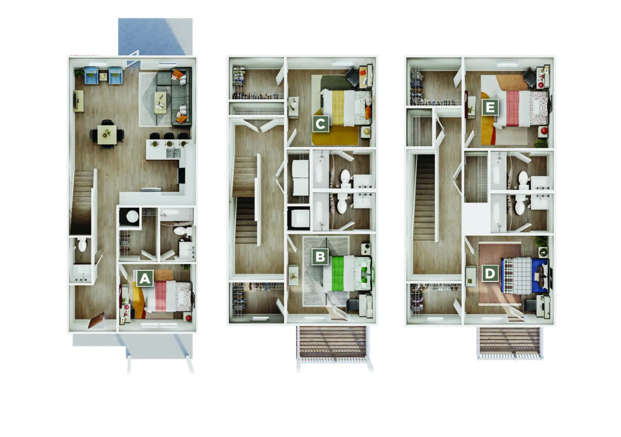 Narrative at Columbia, Columbia – Room in a 5 Bedroom 5.5 Bathroom - Baldwin