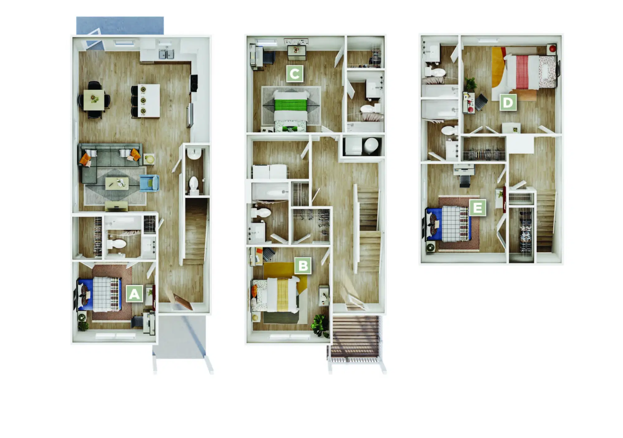 Narrative at Columbia, Columbia – Room in a 5 Bedroom 5.5 Bathroom - Talmadge