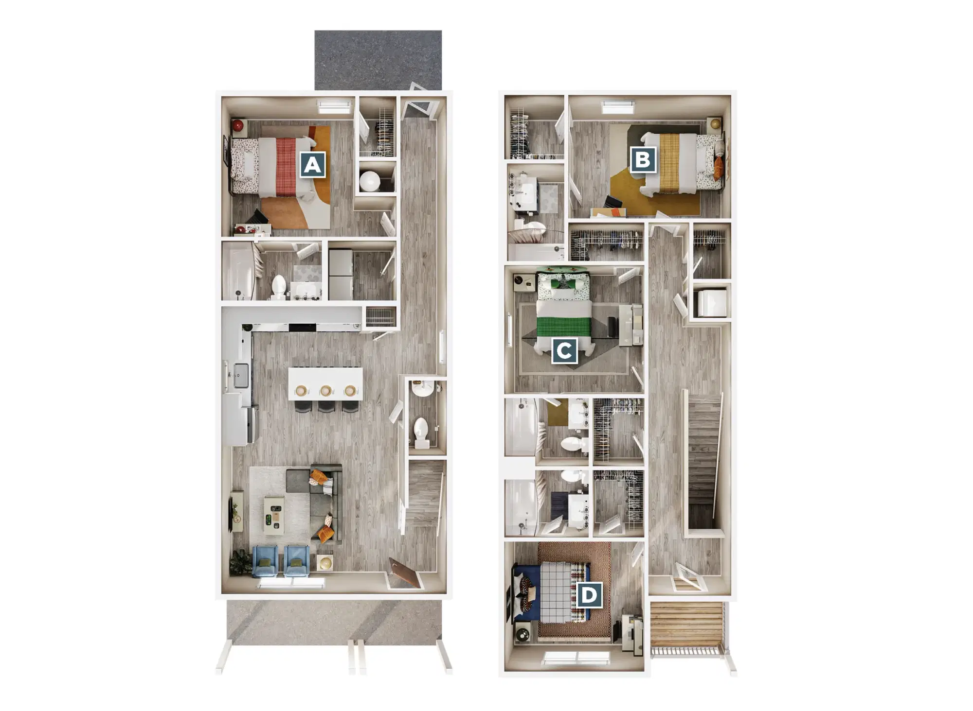 The Retreat Bunn Hill, New York – Room in a 4 Bedroom 4.5 Bathroom - Holman