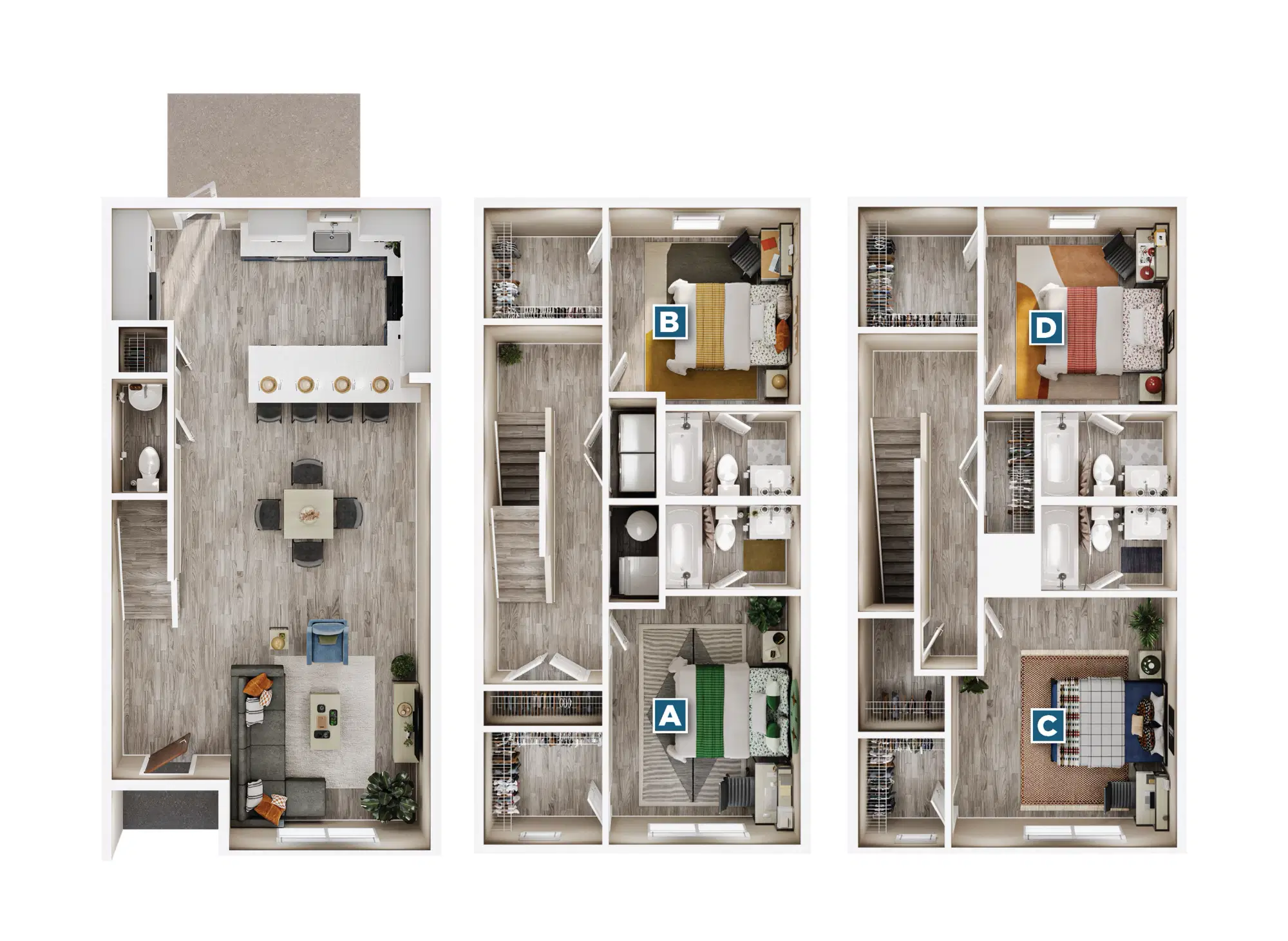 The Retreat Bunn Hill, New York – Room in a 4 Bedroom 4.5 Bathroom - Cloverhurst