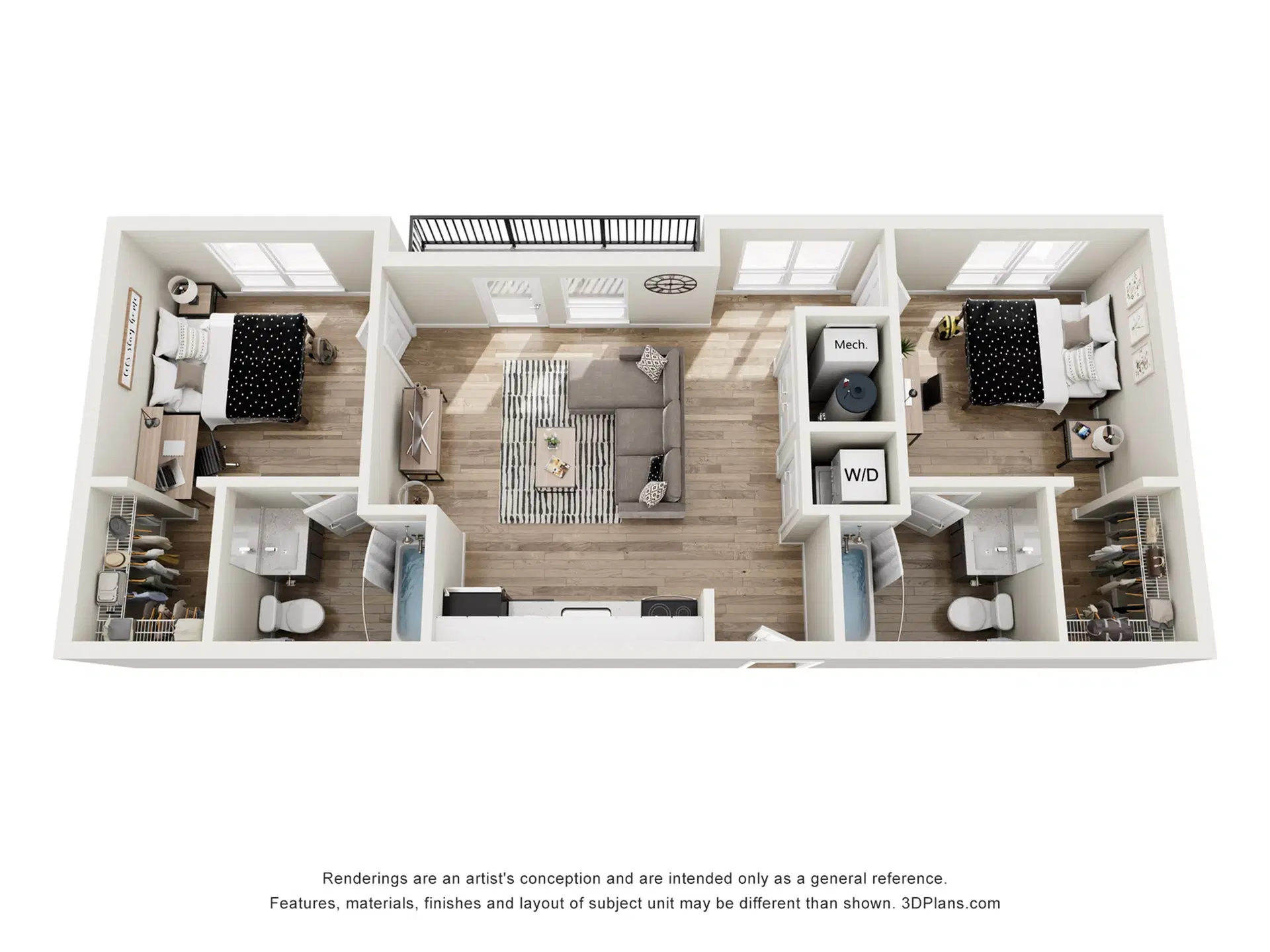 The Mark Fort Collins, Fort Collins – Room in 2 Bedroom 2 Bathroom | Basin Vista