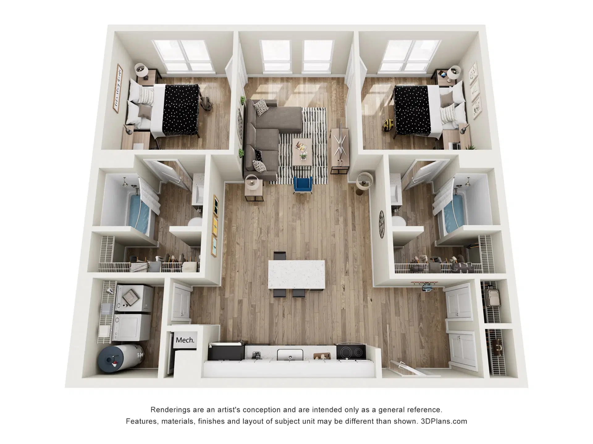 The Mark Fort Collins, Fort Collins – Room in 2 Bedroom 2 Bathroom | Bluff